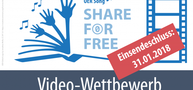 Videowettbewerb OER-Song-Video bis 31.01.2017